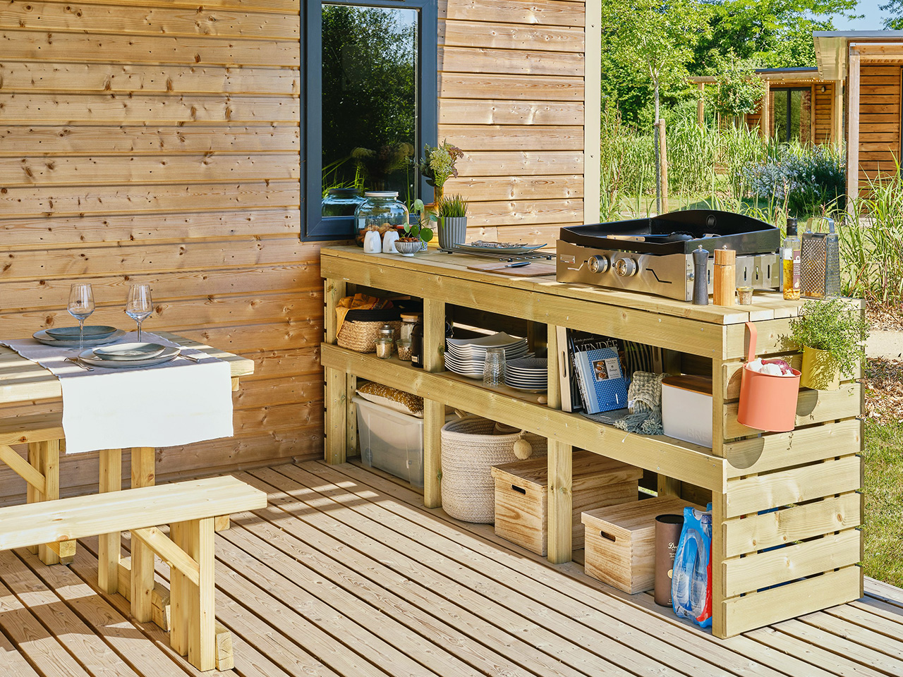 cuisine extérieure Clairval